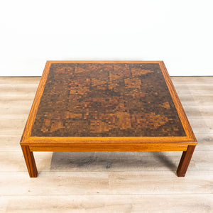 Traneka Danish Mid Century Mosaic coffeetable