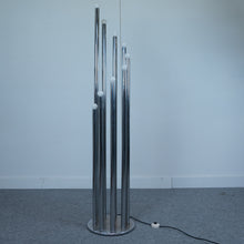 Afbeelding in Gallery-weergave laden, Reggiani Organ Pipe vloerlamp chroom