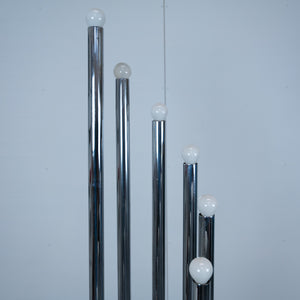 Reggiani Organ Pipe vloerlamp chroom