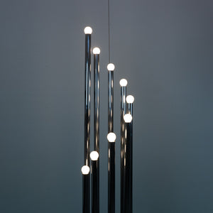 Reggiani Organ Pipe vloerlamp chroom