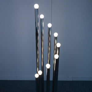 Reggiani Organ Pipe vloerlamp chroom