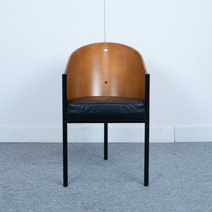 Costes eetkamerstoelen van Philippe Starck voor Driade - beukenhout