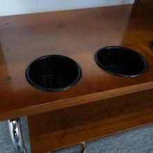Afbeelding in Gallery-weergave laden, Midcentury wooden trolly