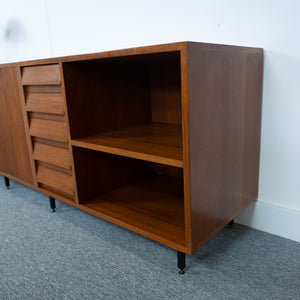 Italiaans midcentury teak dressoir