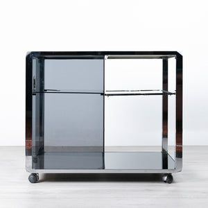 Bar cart by Willi Rizzo for Mario Sabot